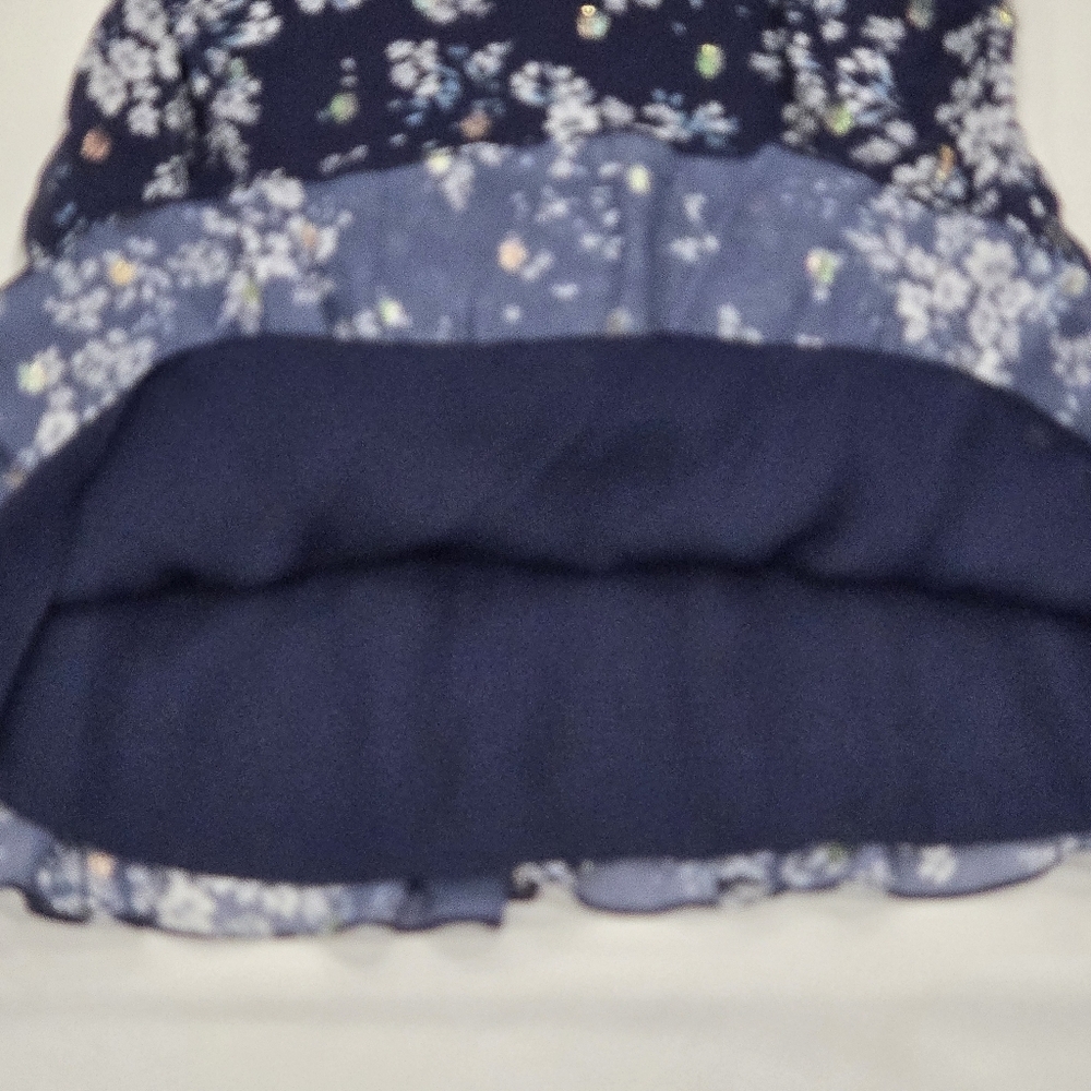 Shoshanna Ann Westminster Floral Ruched Dress Size 12 - Picture 8 of 15